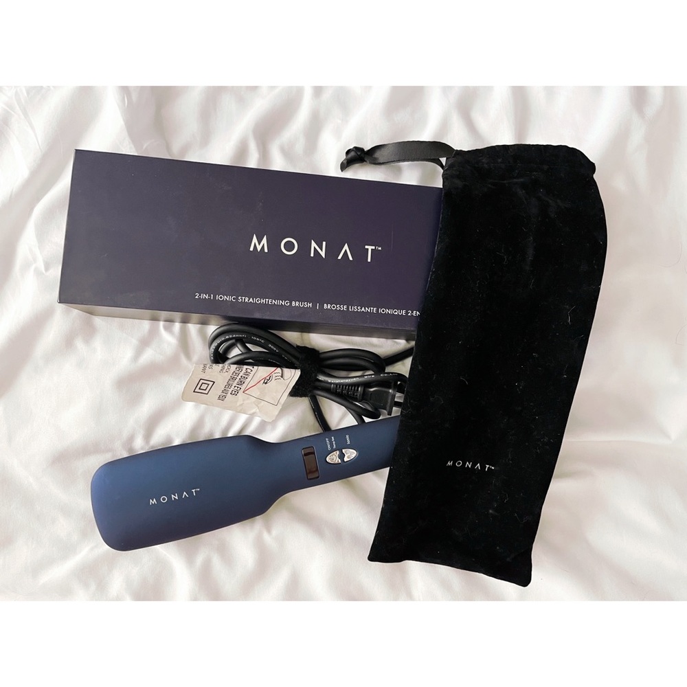 MONAT 2 in 1 ionic straightening brush